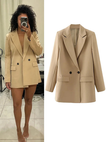 Blazer de otoño elegante para mujer