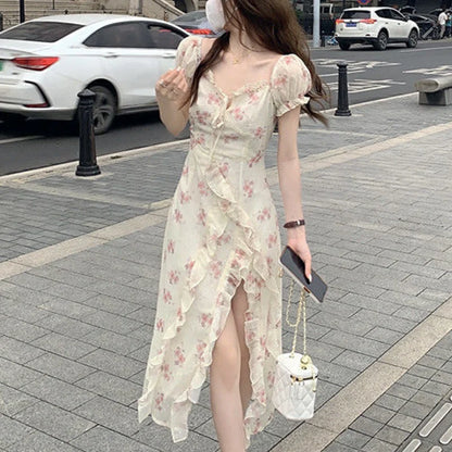 Vestido de verano con estampado floral